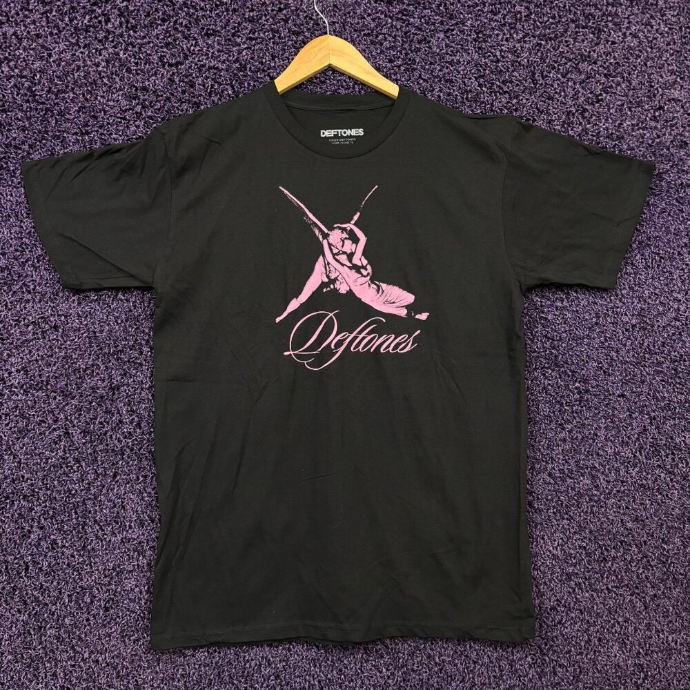 The Deftones Angel Embrace Alternative Metal Band T-Shirt L
